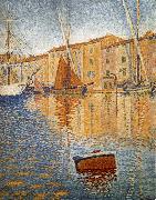 Paul Signac Red buoy Sweden oil painting artist